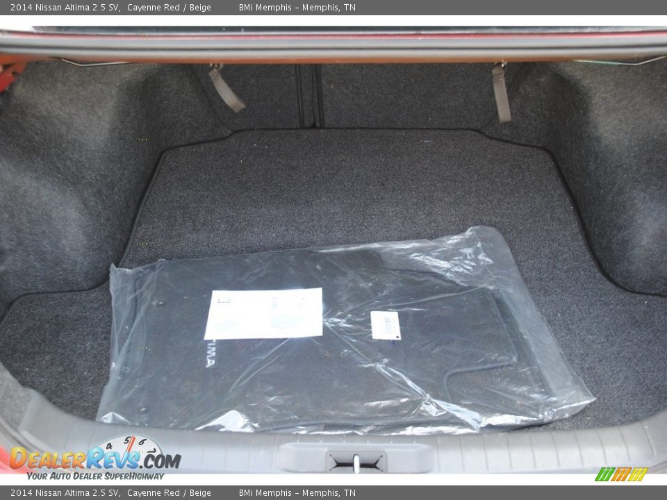 2014 Nissan Altima 2.5 SV Cayenne Red / Beige Photo #27