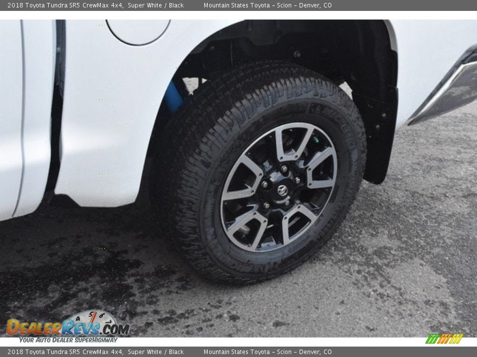 2018 Toyota Tundra SR5 CrewMax 4x4 Super White / Black Photo #33