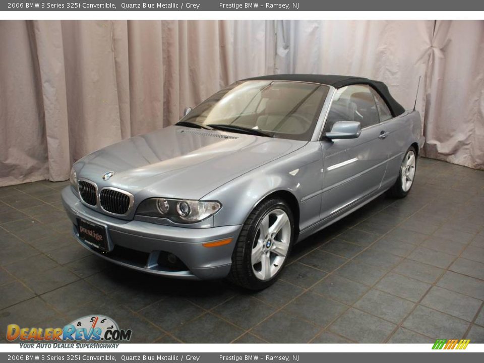 2006 BMW 3 Series 325i Convertible Quartz Blue Metallic / Grey Photo #1