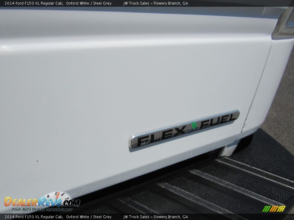 2014 Ford F150 XL Regular Cab Oxford White / Steel Grey Photo #26
