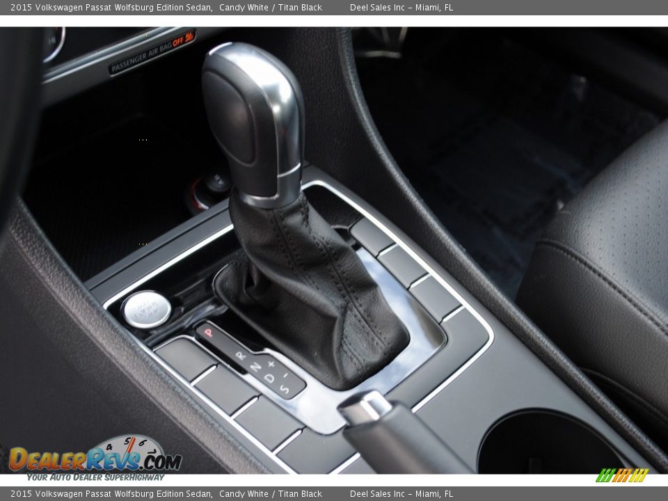 2015 Volkswagen Passat Wolfsburg Edition Sedan Candy White / Titan Black Photo #15