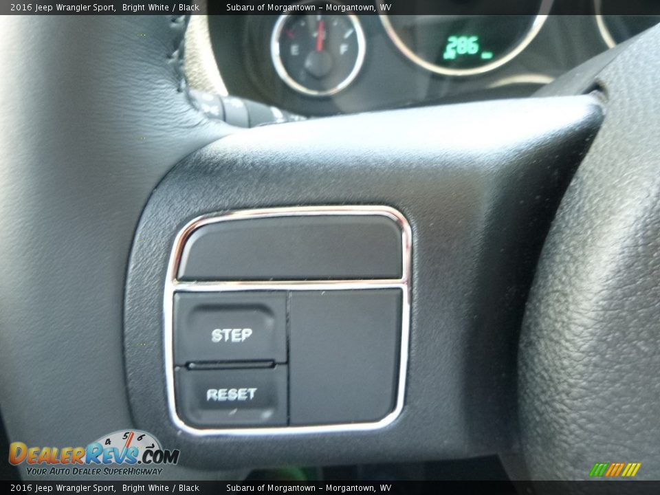 2016 Jeep Wrangler Sport Bright White / Black Photo #20