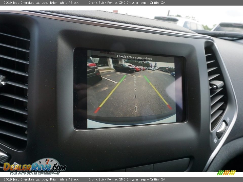 2019 Jeep Cherokee Latitude Bright White / Black Photo #6
