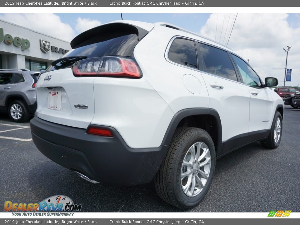 2019 Jeep Cherokee Latitude Bright White / Black Photo #11