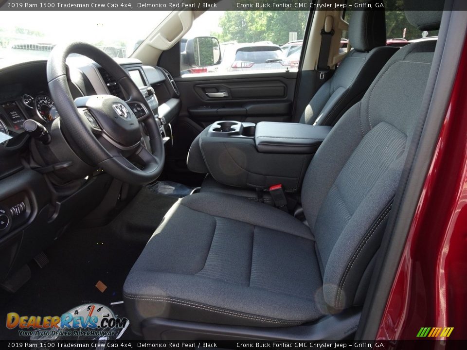 2019 Ram 1500 Tradesman Crew Cab 4x4 Delmonico Red Pearl / Black Photo #4
