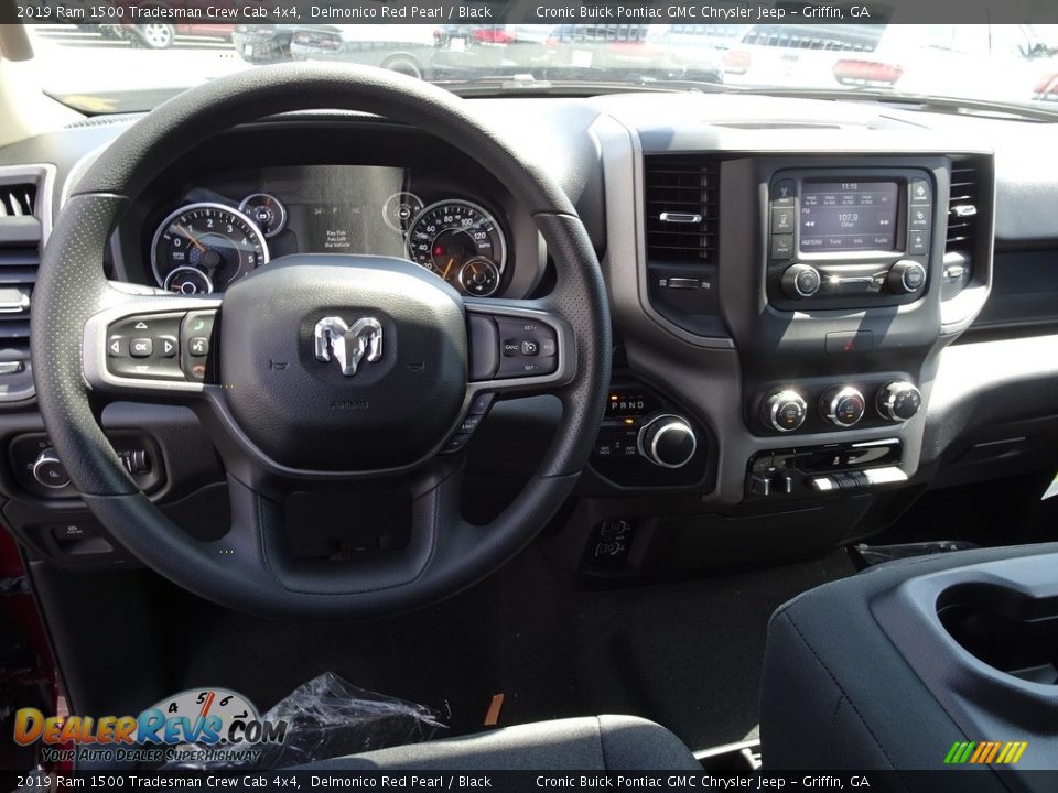 2019 Ram 1500 Tradesman Crew Cab 4x4 Delmonico Red Pearl / Black Photo #5
