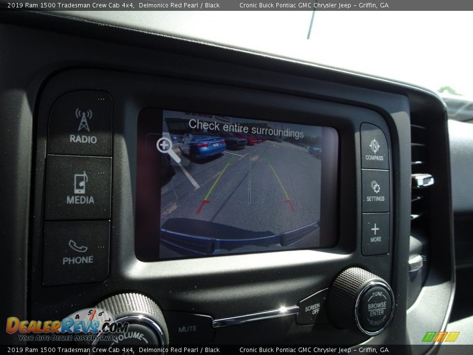 2019 Ram 1500 Tradesman Crew Cab 4x4 Delmonico Red Pearl / Black Photo #6