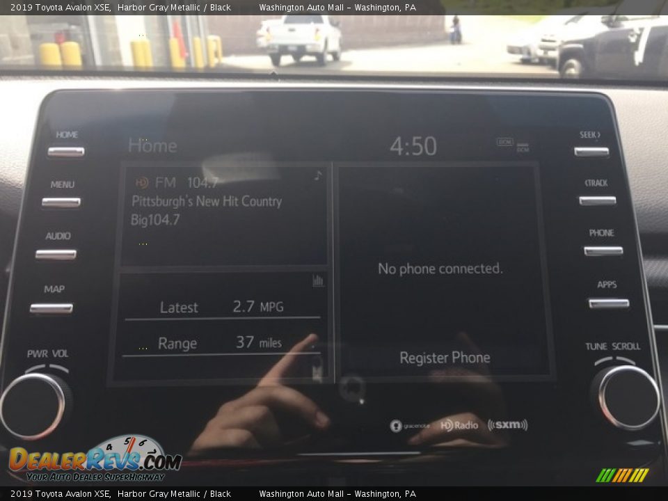 2019 Toyota Avalon XSE Harbor Gray Metallic / Black Photo #17