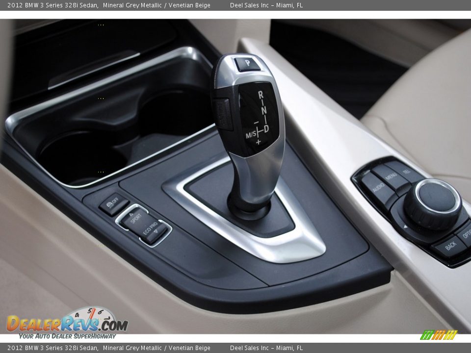 2012 BMW 3 Series 328i Sedan Mineral Grey Metallic / Venetian Beige Photo #15