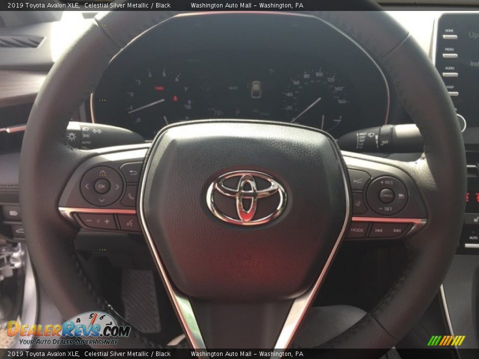 2019 Toyota Avalon XLE Celestial Silver Metallic / Black Photo #12