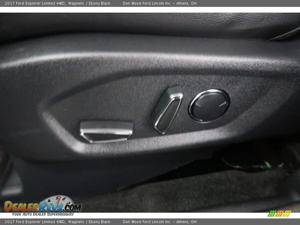 2017 Ford Explorer Limited 4WD Magnetic / Ebony Black Photo #4