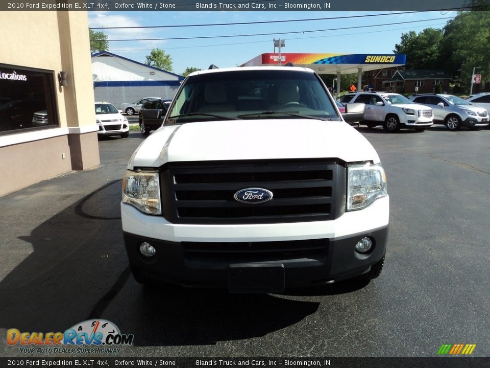 2010 Ford Expedition EL XLT 4x4 Oxford White / Stone Photo #21