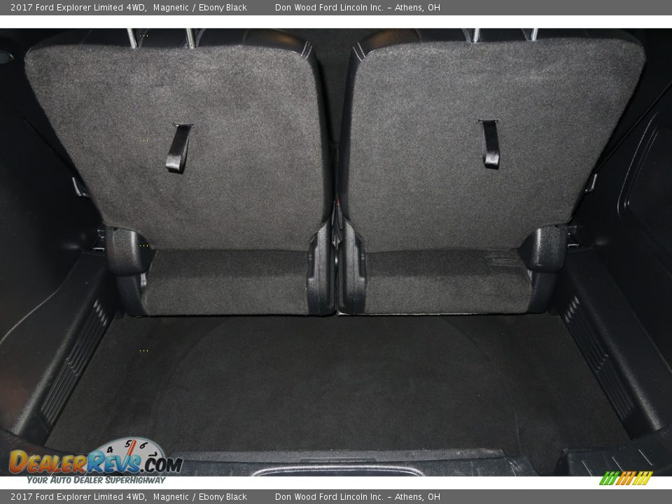 2017 Ford Explorer Limited 4WD Magnetic / Ebony Black Photo #28
