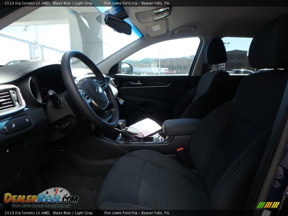 2019 Kia Sorento LX AWD Blaze Blue / Light Gray Photo #11