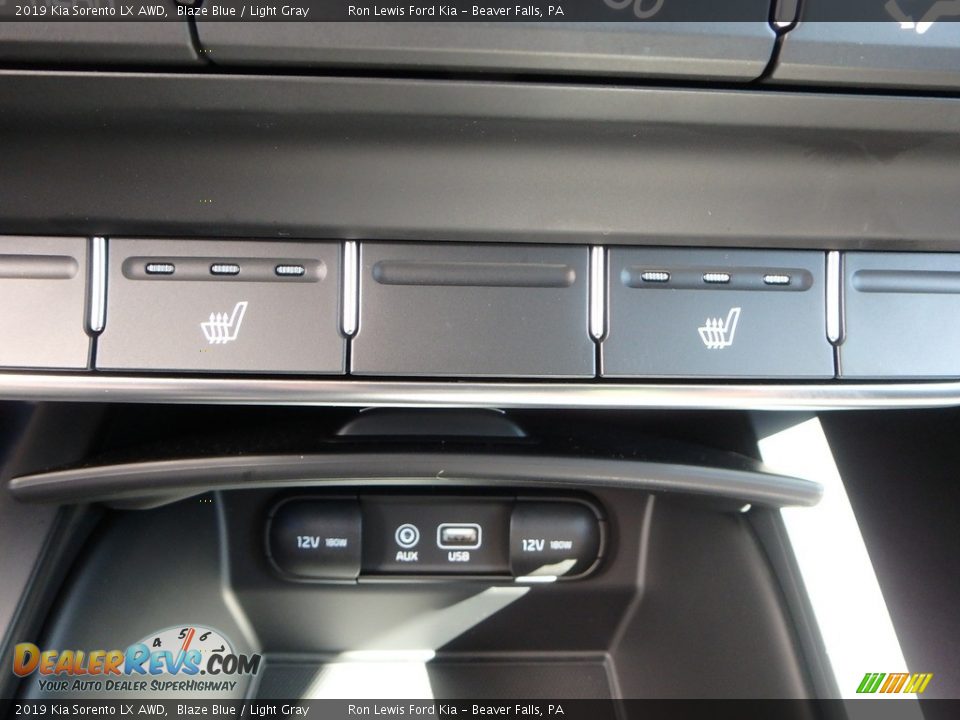 2019 Kia Sorento LX AWD Blaze Blue / Light Gray Photo #19