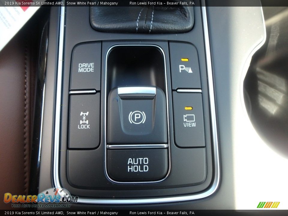 2019 Kia Sorento SX Limited AWD Snow White Pearl / Mahogany Photo #18