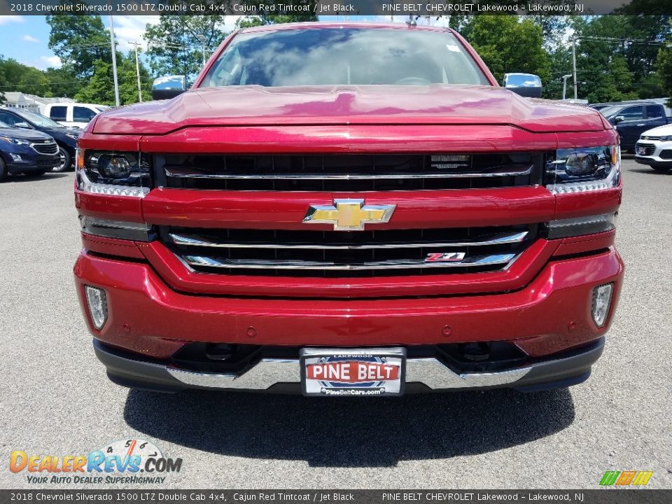 2018 Chevrolet Silverado 1500 LTZ Double Cab 4x4 Cajun Red Tintcoat / Jet Black Photo #2