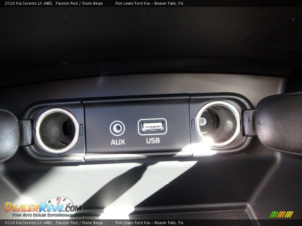 2019 Kia Sorento LX AWD Passion Red / Stone Beige Photo #19