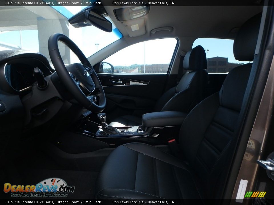 2019 Kia Sorento EX V6 AWD Dragon Brown / Satin Black Photo #10