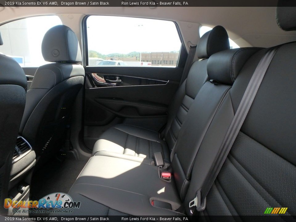 2019 Kia Sorento EX V6 AWD Dragon Brown / Satin Black Photo #11