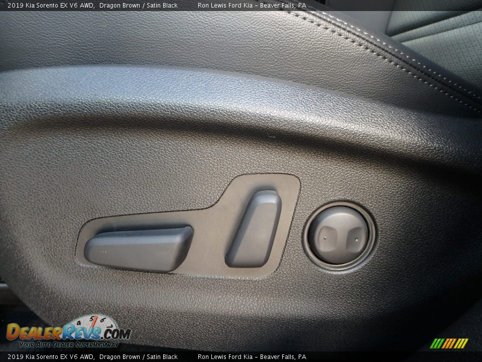 2019 Kia Sorento EX V6 AWD Dragon Brown / Satin Black Photo #14