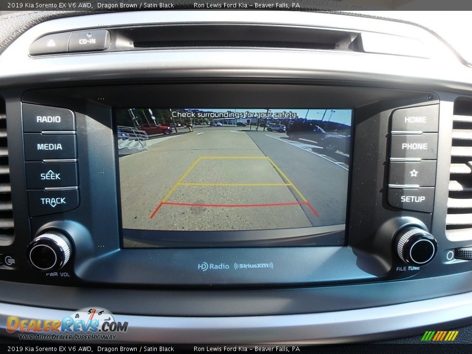 2019 Kia Sorento EX V6 AWD Dragon Brown / Satin Black Photo #20
