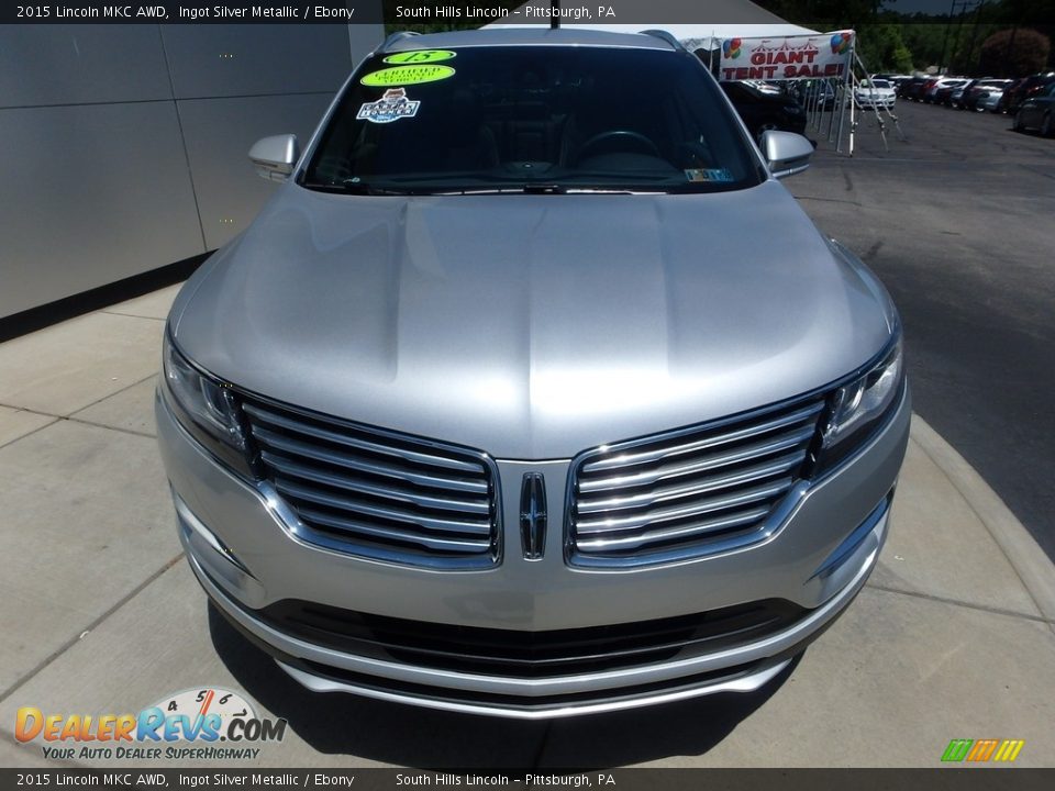 2015 Lincoln MKC AWD Ingot Silver Metallic / Ebony Photo #9