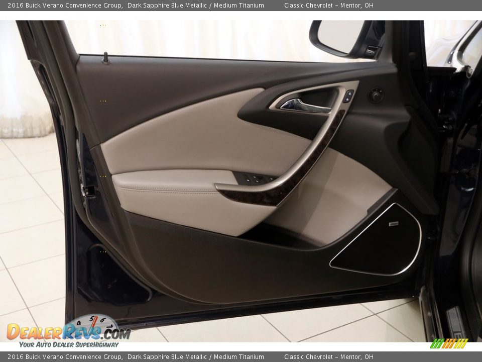 2016 Buick Verano Convenience Group Dark Sapphire Blue Metallic / Medium Titanium Photo #4