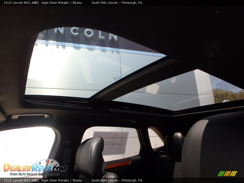 2015 Lincoln MKC AWD Ingot Silver Metallic / Ebony Photo #20