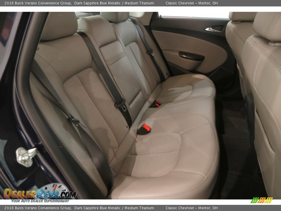2016 Buick Verano Convenience Group Dark Sapphire Blue Metallic / Medium Titanium Photo #17