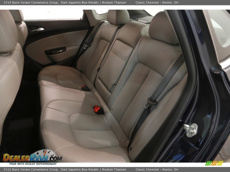 2016 Buick Verano Convenience Group Dark Sapphire Blue Metallic / Medium Titanium Photo #18