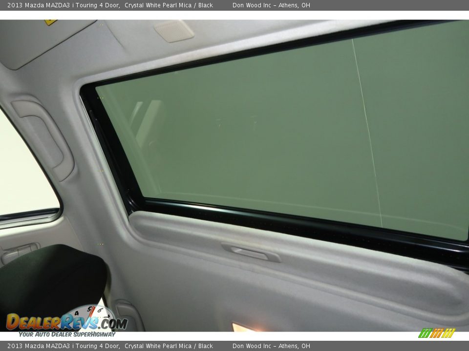 2013 Mazda MAZDA3 i Touring 4 Door Crystal White Pearl Mica / Black Photo #2