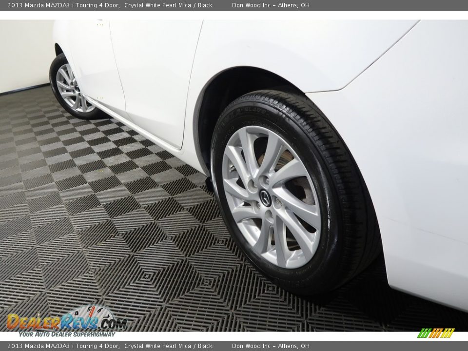 2013 Mazda MAZDA3 i Touring 4 Door Crystal White Pearl Mica / Black Photo #20