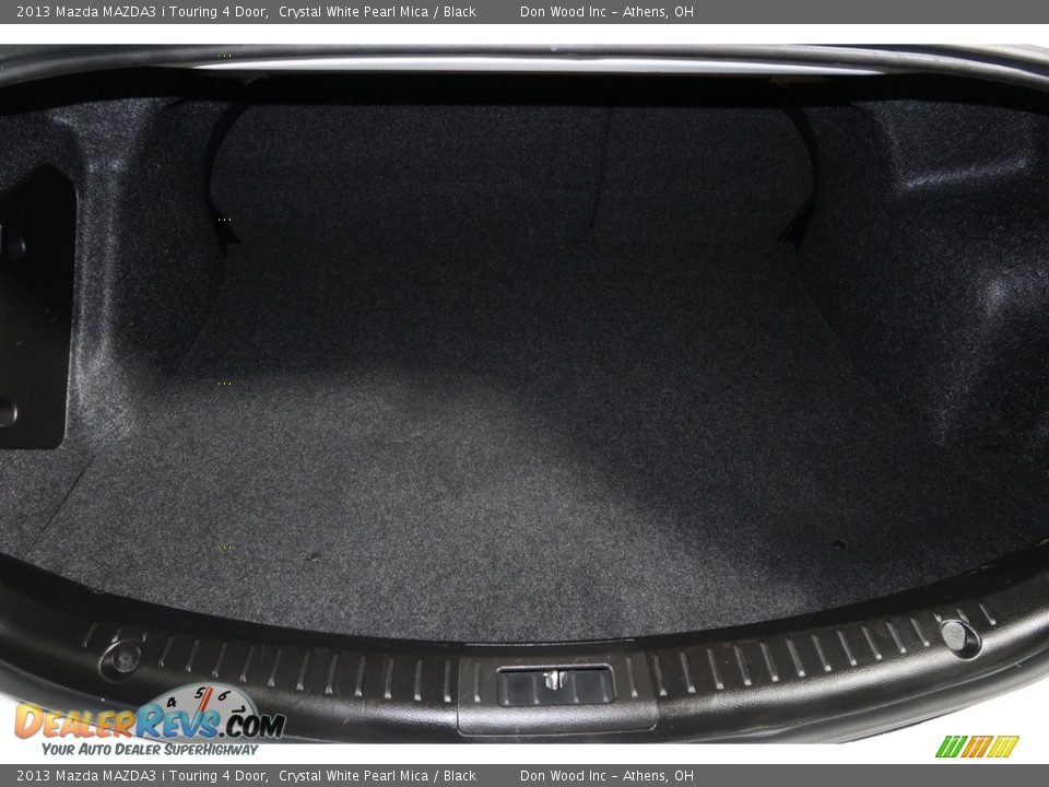 2013 Mazda MAZDA3 i Touring 4 Door Crystal White Pearl Mica / Black Photo #23