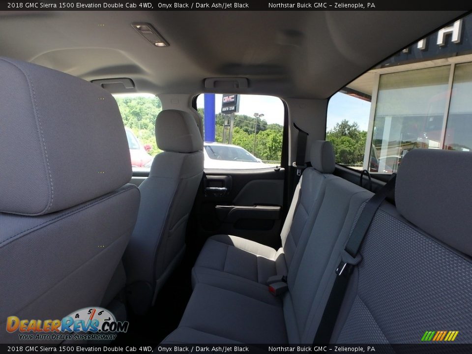 2018 GMC Sierra 1500 Elevation Double Cab 4WD Onyx Black / Dark Ash/Jet Black Photo #11