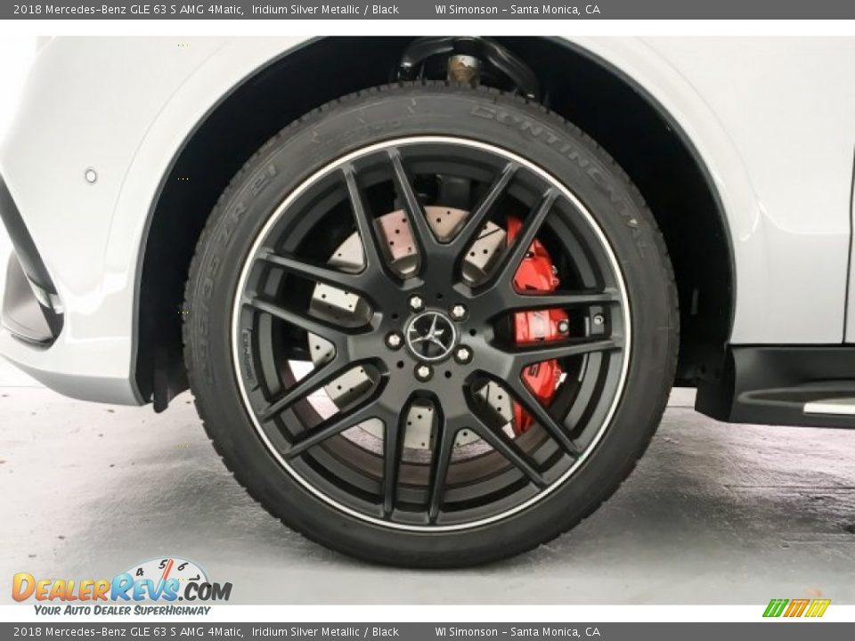 2018 Mercedes-Benz GLE 63 S AMG 4Matic Iridium Silver Metallic / Black Photo #8