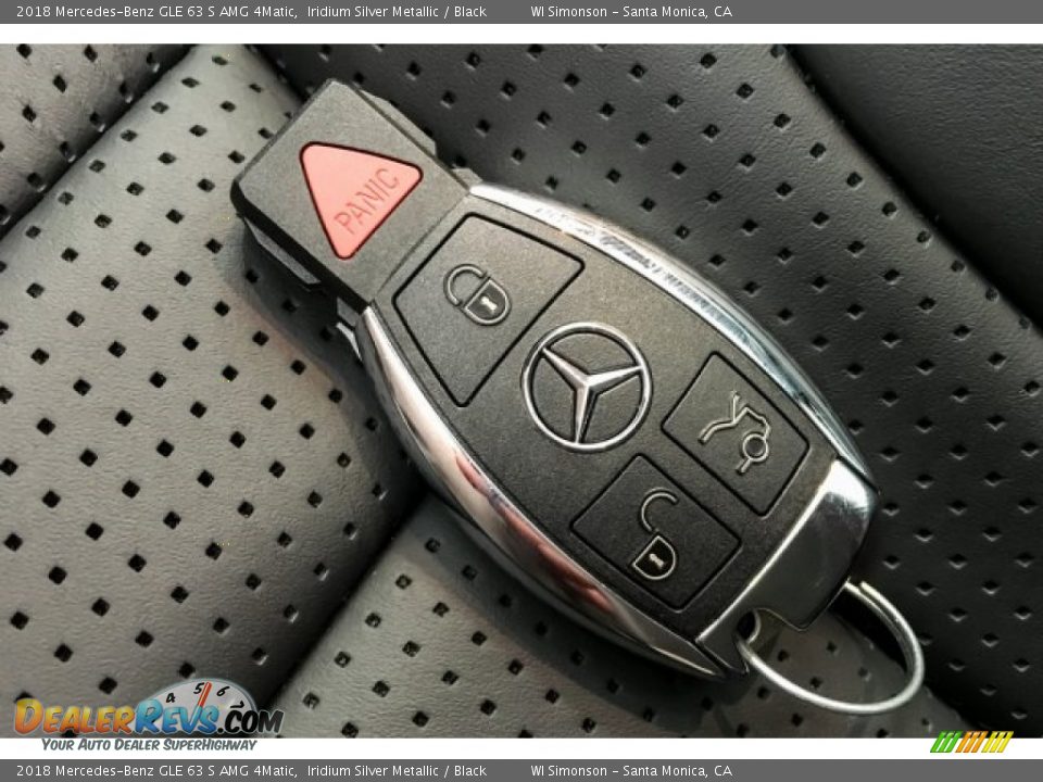 2018 Mercedes-Benz GLE 63 S AMG 4Matic Iridium Silver Metallic / Black Photo #11