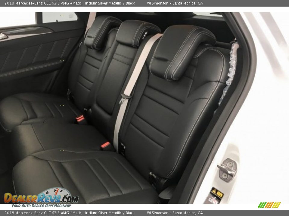 2018 Mercedes-Benz GLE 63 S AMG 4Matic Iridium Silver Metallic / Black Photo #17