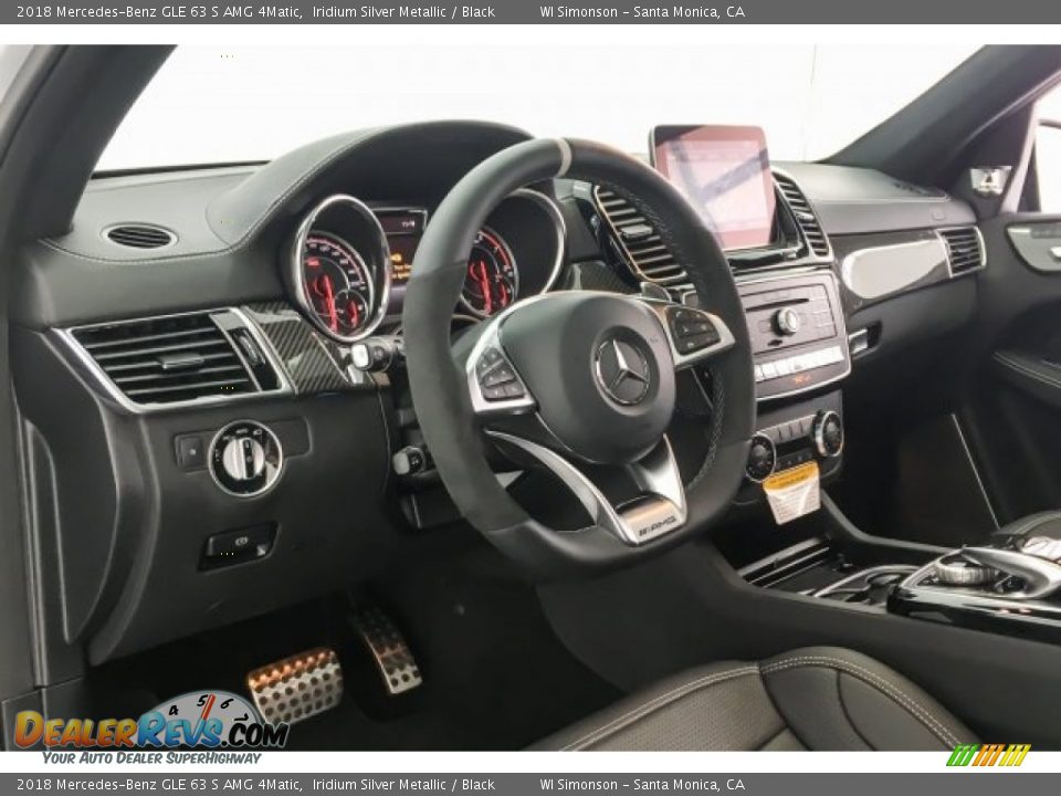 2018 Mercedes-Benz GLE 63 S AMG 4Matic Iridium Silver Metallic / Black Photo #20