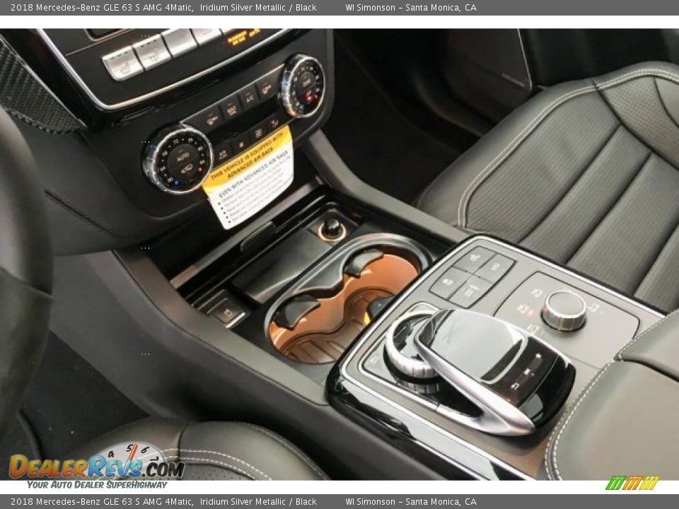2018 Mercedes-Benz GLE 63 S AMG 4Matic Iridium Silver Metallic / Black Photo #21