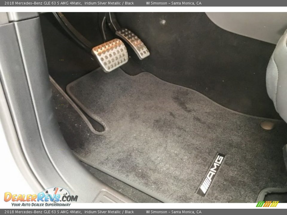 2018 Mercedes-Benz GLE 63 S AMG 4Matic Iridium Silver Metallic / Black Photo #22