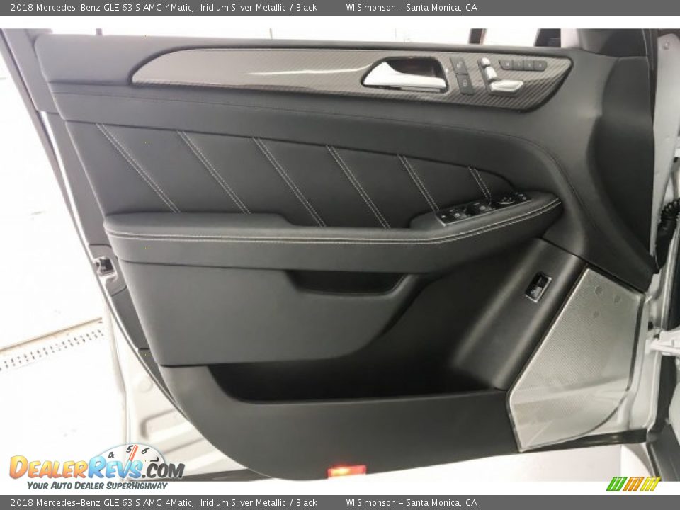 2018 Mercedes-Benz GLE 63 S AMG 4Matic Iridium Silver Metallic / Black Photo #24
