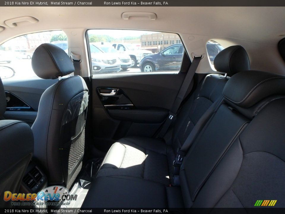 Rear Seat of 2018 Kia Niro EX Hybrid Photo #12