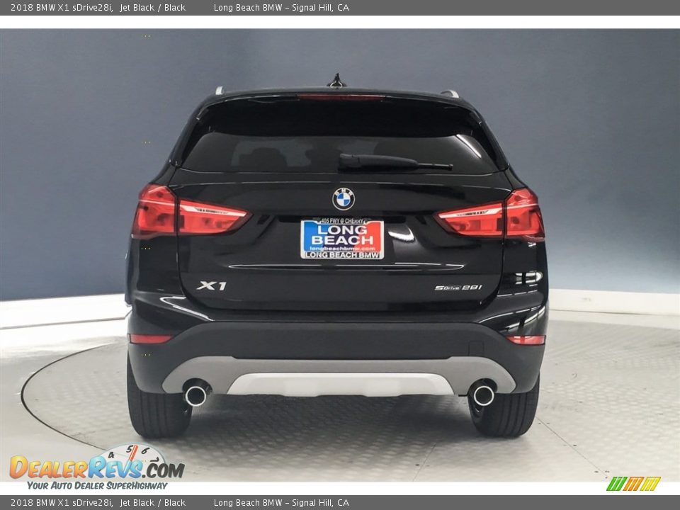 2018 BMW X1 sDrive28i Jet Black / Black Photo #6