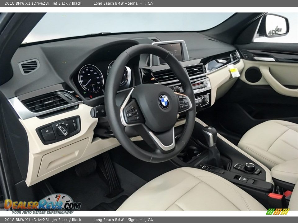 2018 BMW X1 sDrive28i Jet Black / Black Photo #7