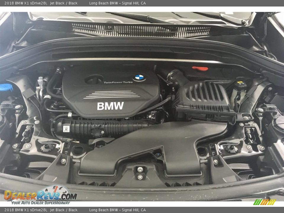 2018 BMW X1 sDrive28i Jet Black / Black Photo #10