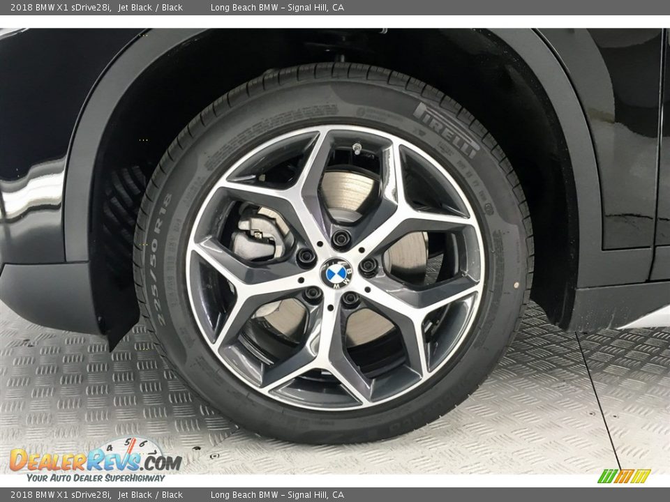 2018 BMW X1 sDrive28i Jet Black / Black Photo #11