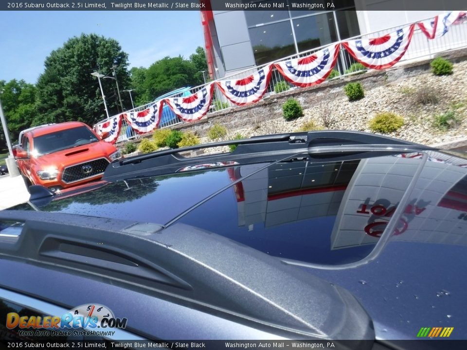 2016 Subaru Outback 2.5i Limited Twilight Blue Metallic / Slate Black Photo #3