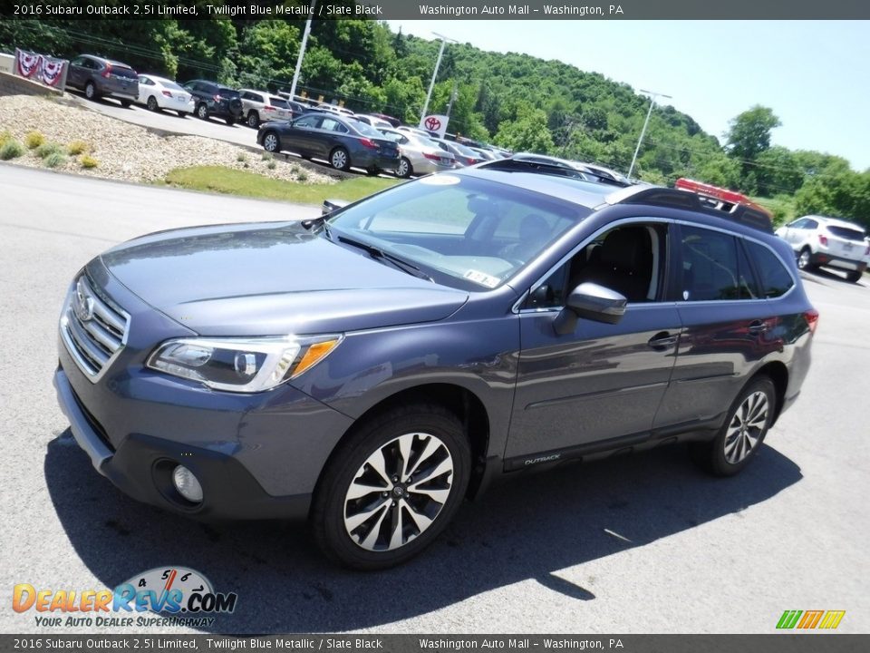 2016 Subaru Outback 2.5i Limited Twilight Blue Metallic / Slate Black Photo #5