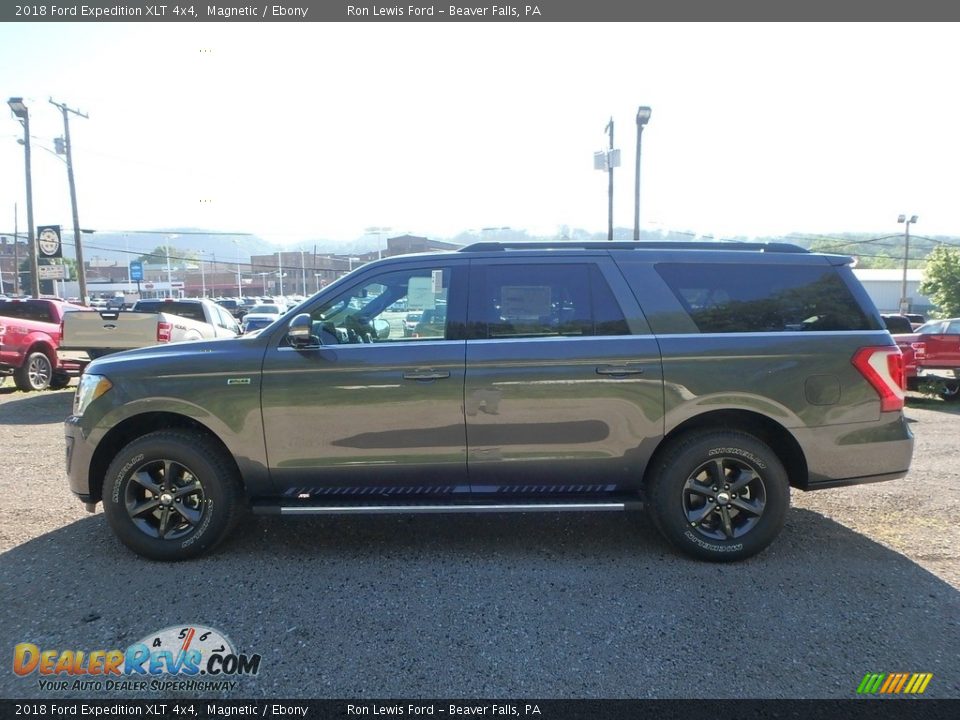 2018 Ford Expedition XLT 4x4 Magnetic / Ebony Photo #6